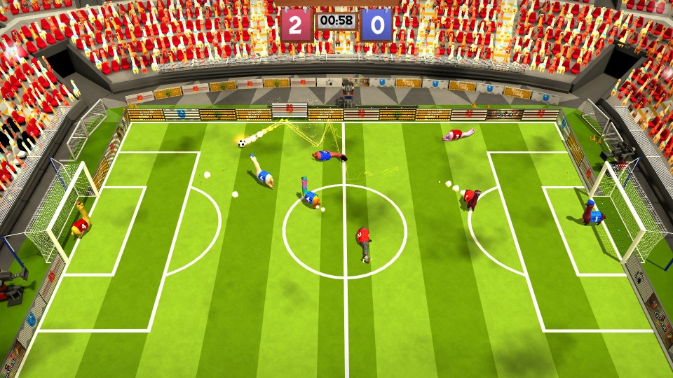 Screenshot of: Alpaca Ball: Allstars