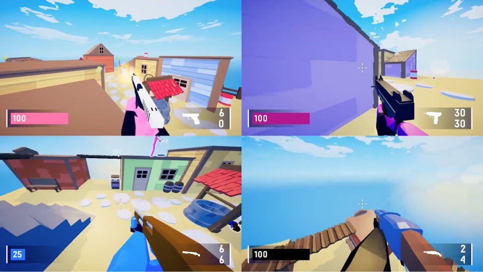 Screenshot of: Couch Combat