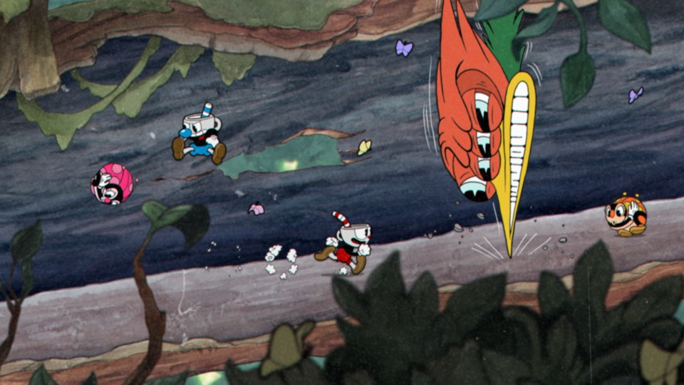 Screenshot von: Cuphead