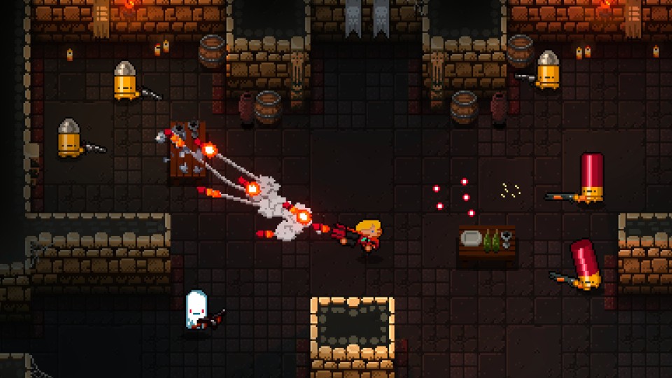 Screenshot of: Enter the Gungeon