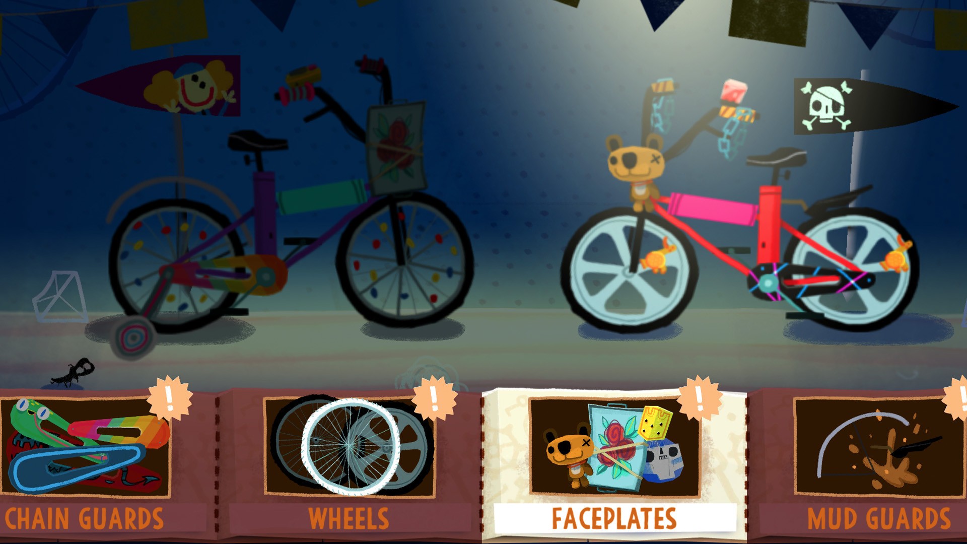 Screenshot von: Knights and Bikes