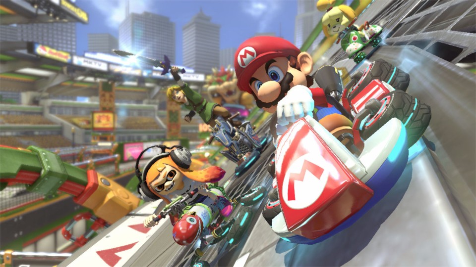 Screenshot of: Mario Kart 8 Deluxe