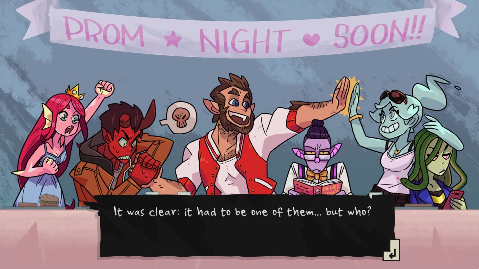 Screenshot of: Monster Prom