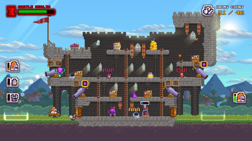 Screenshot of: No Heroes Here