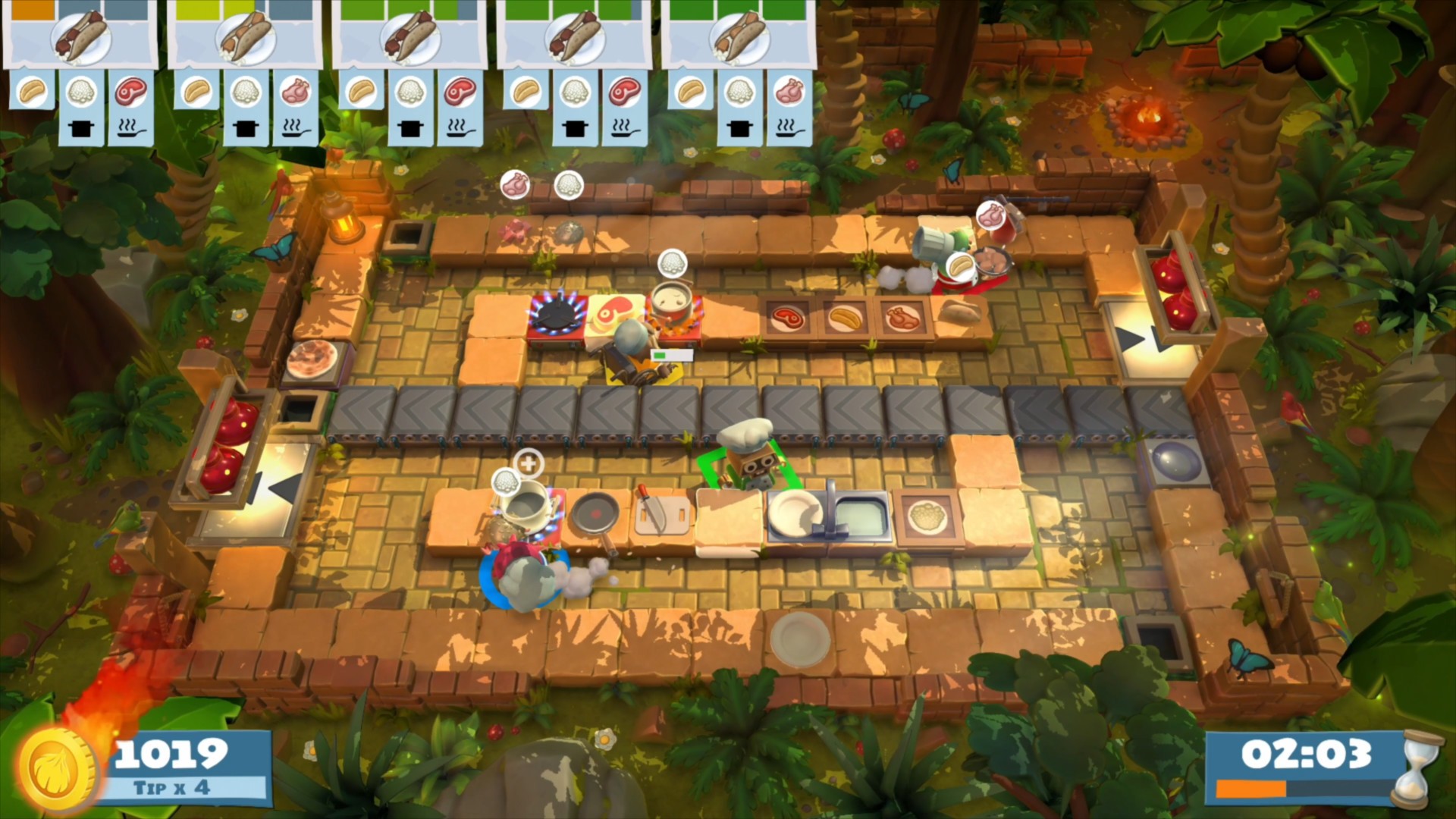 Screenshot von: Overcooked! All You Can Eat