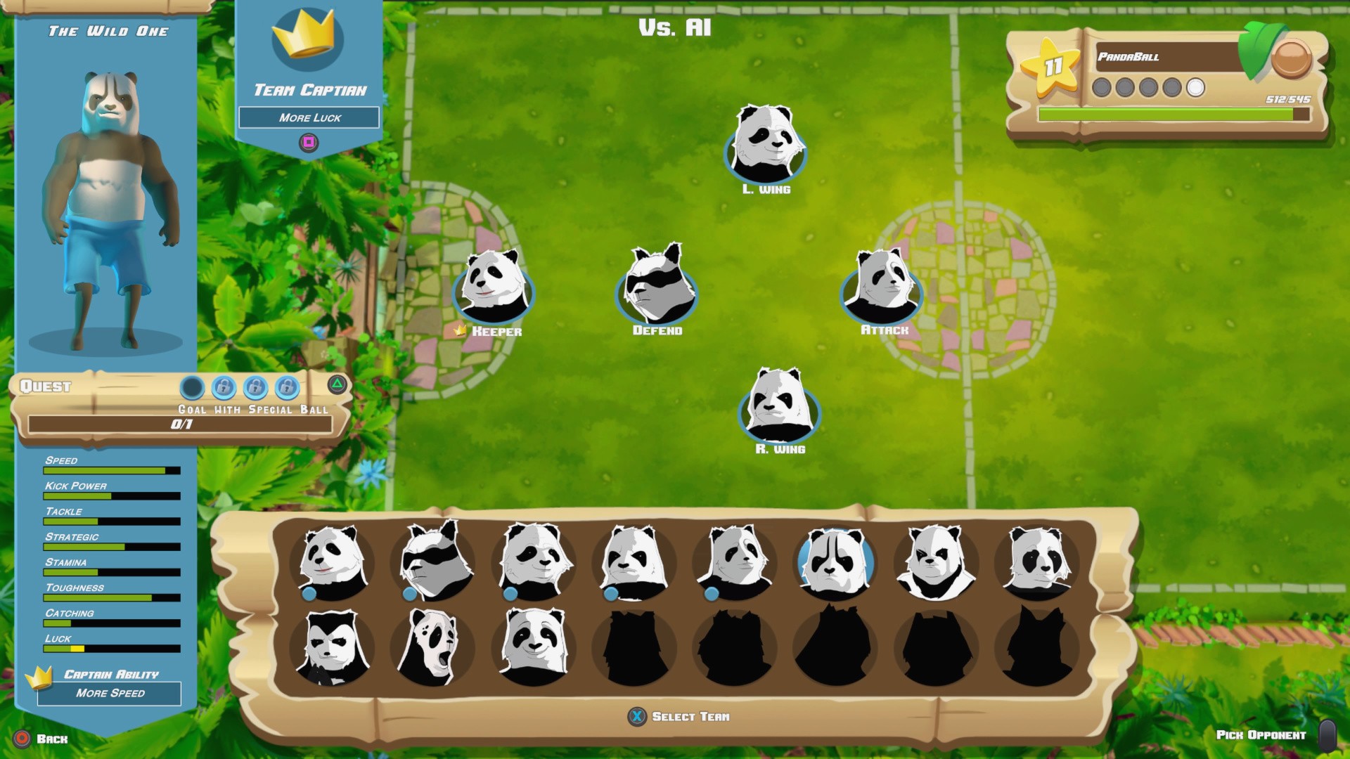 Screenshot of: PandaBall