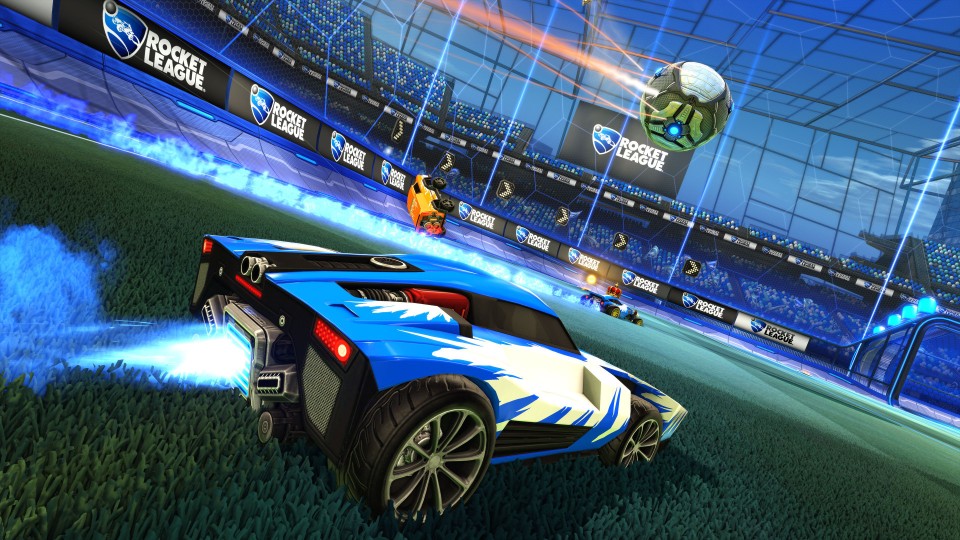 Screenshot von: Rocket League