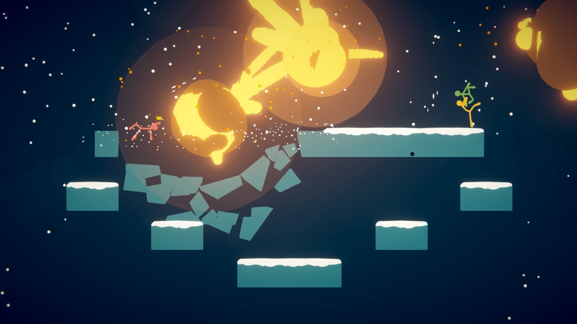 Screenshot of: Stick Fight: The Game