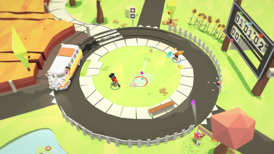 Screenshot of: Stikbold! A Dodgeball Adventure