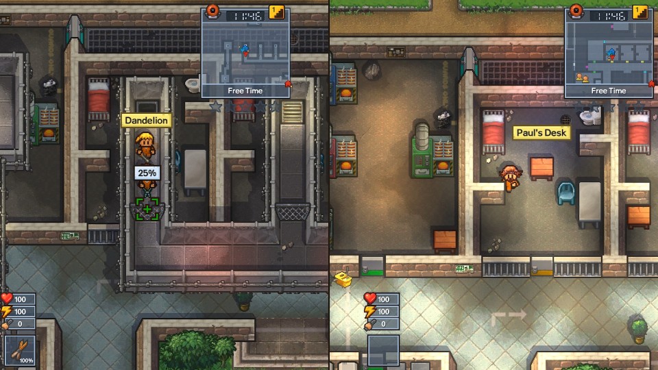 Screenshot von: The Escapists 2