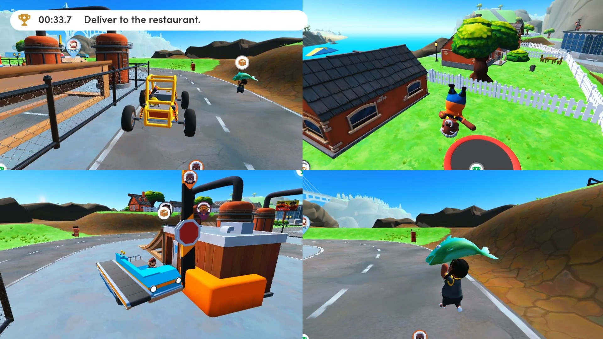 Screenshot of: Totally Reliable Delivery Service