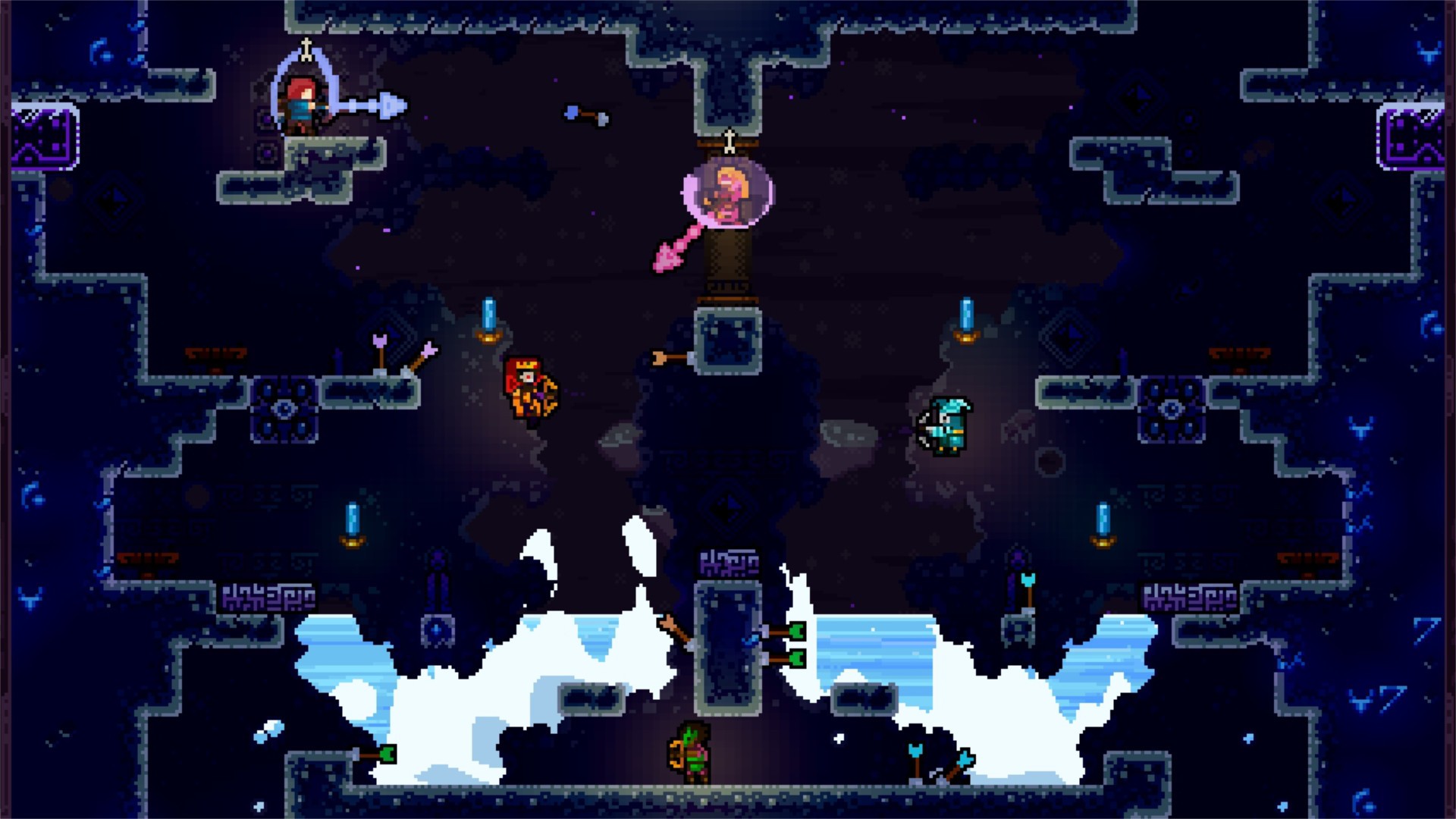 Screenshot von: Towerfall Ascension