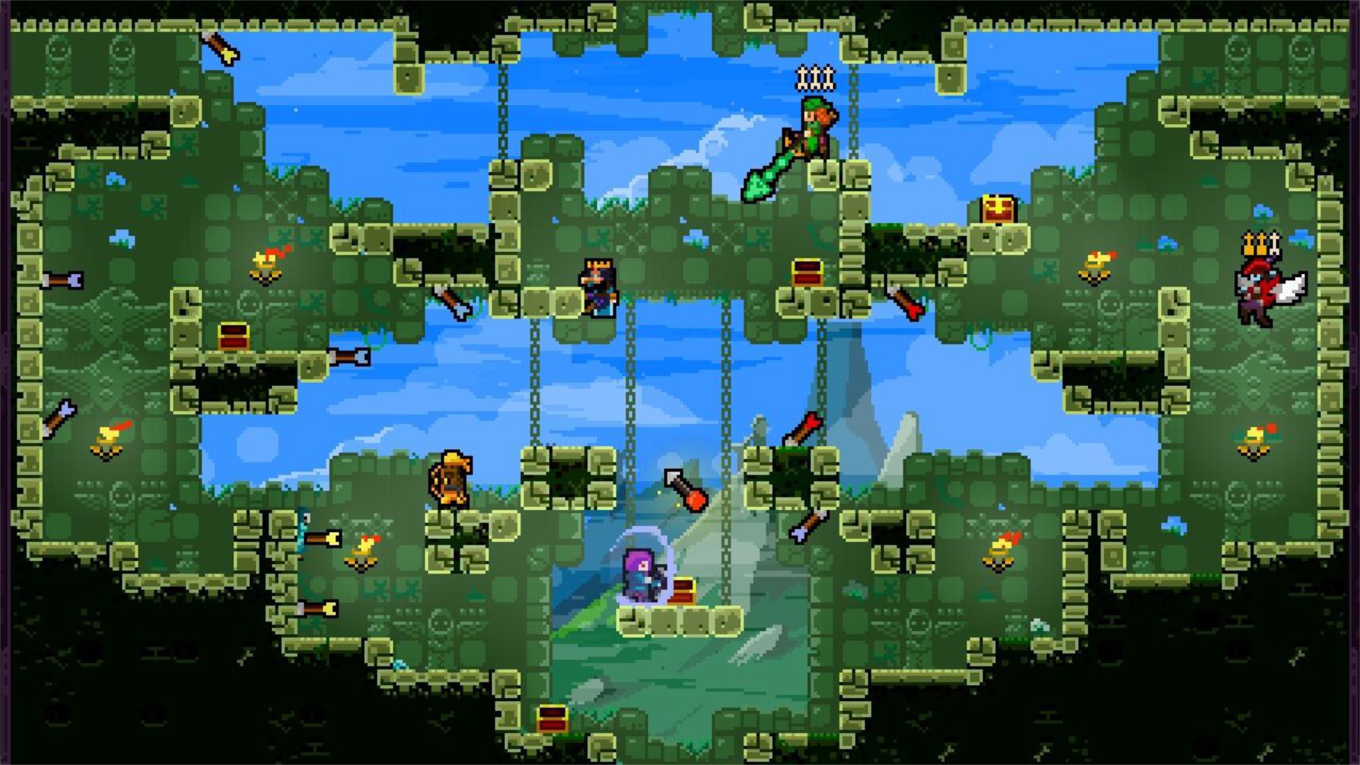 Screenshot of: Towerfall Ascension