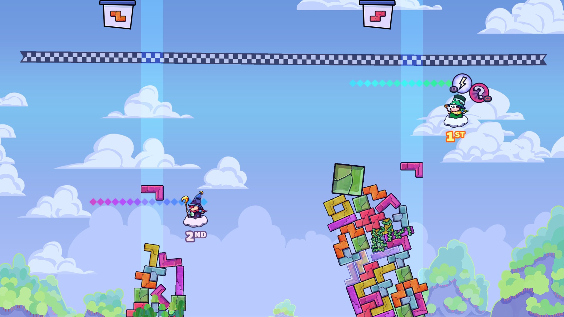 Screenshot of: Tricky Towers