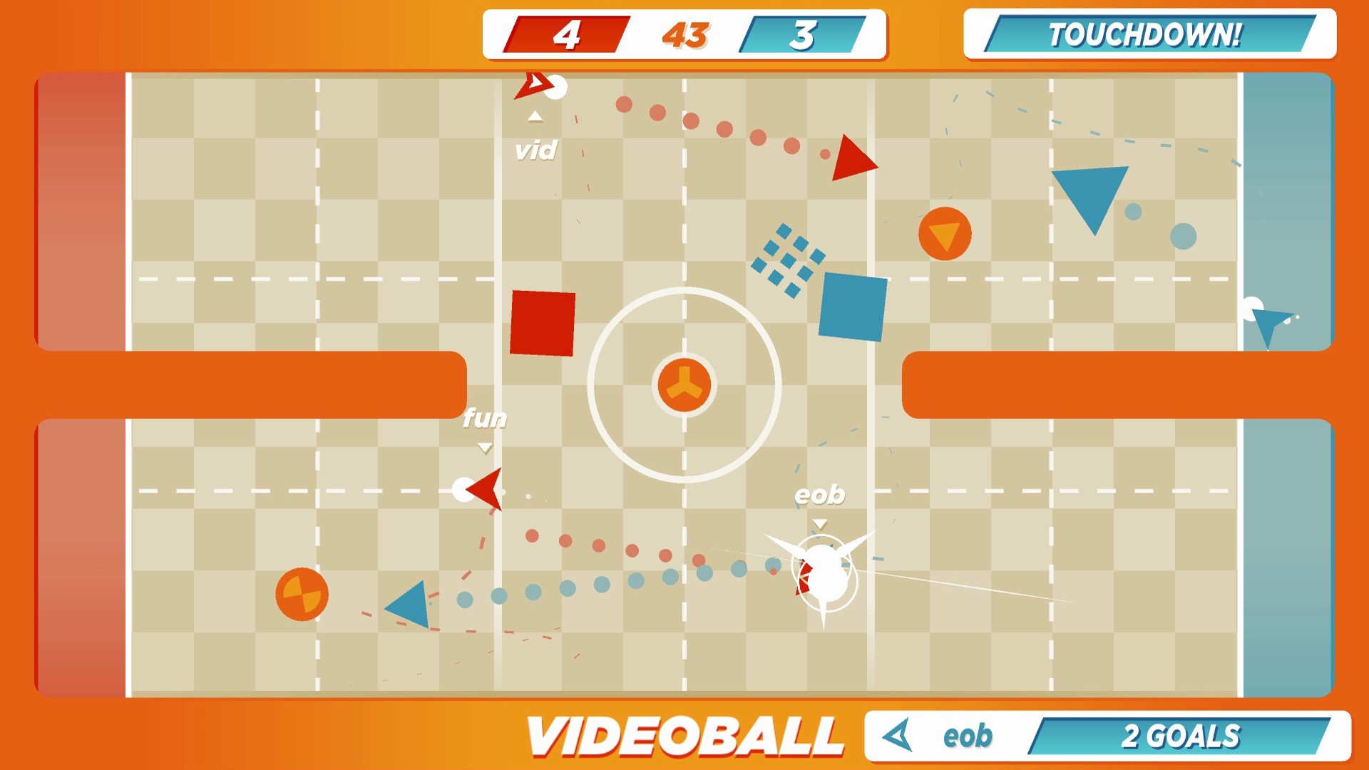 Screenshot of: Videoball